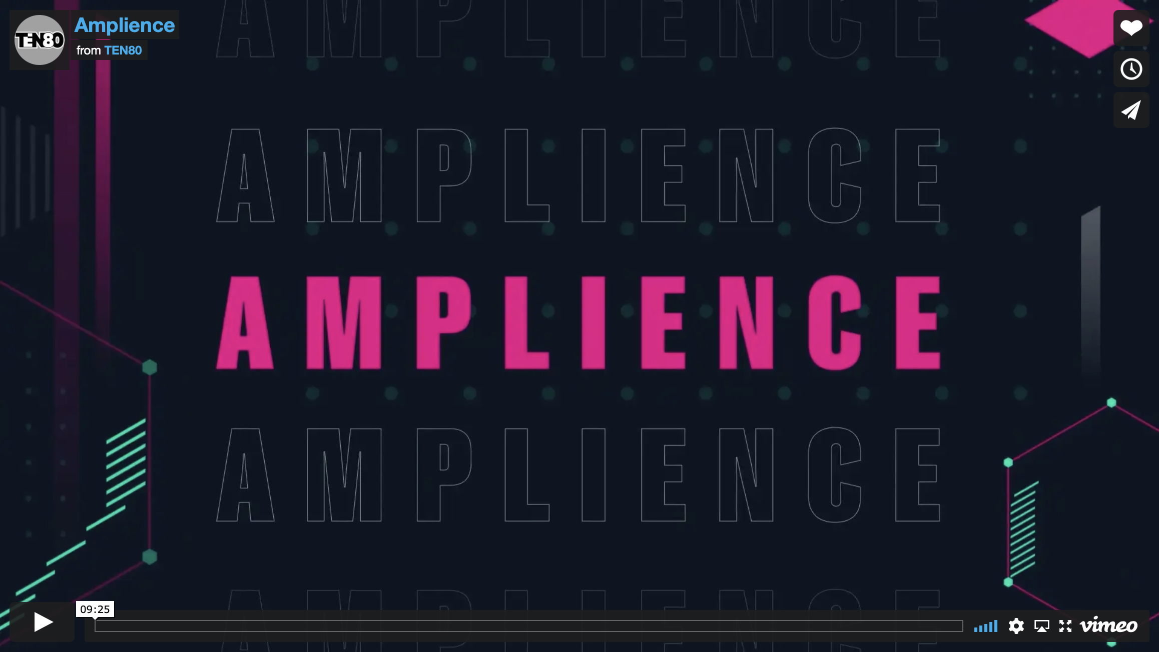 Video Production: (Amplience)
